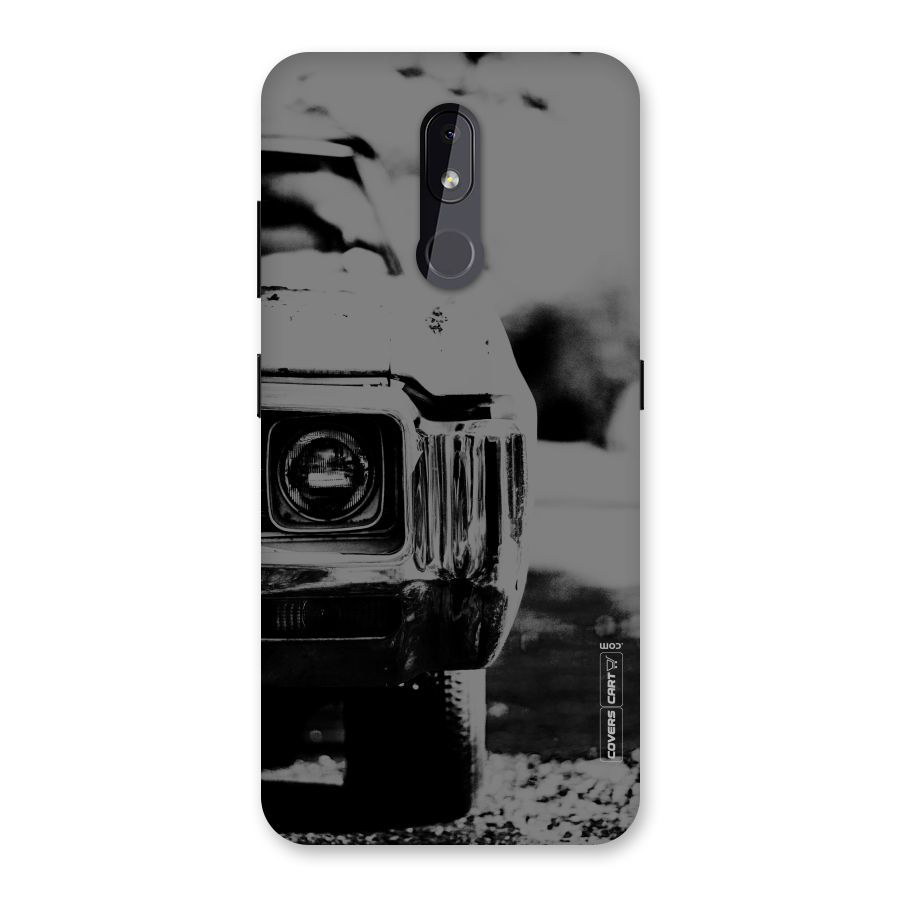 Vintage Car Black and White Back Case for Nokia 3.2