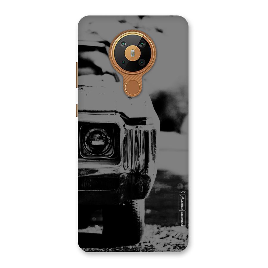 Vintage Car Black and White Back Case for Nokia 5.3
