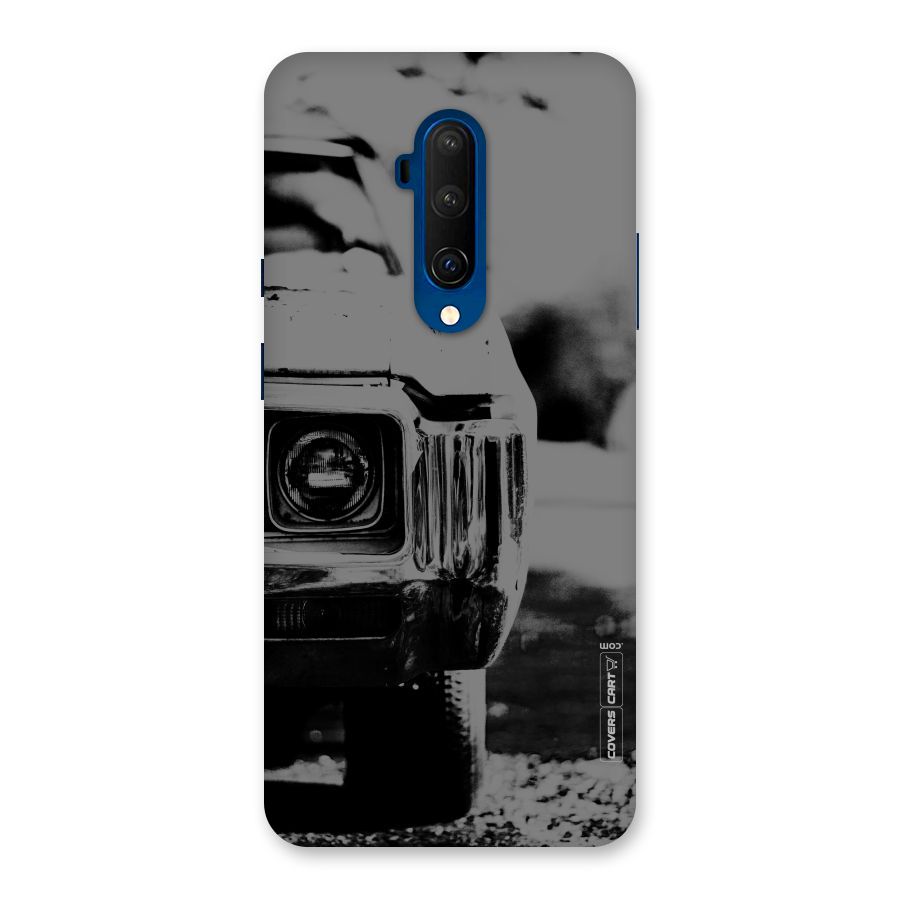 Vintage Car Black and White Back Case for OnePlus 7T Pro
