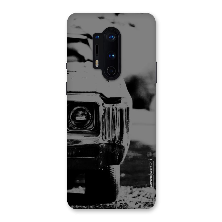 Vintage Car Black and White Back Case for OnePlus 8 Pro
