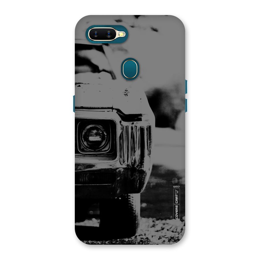 Vintage Car Black and White Back Case for Oppo A11k
