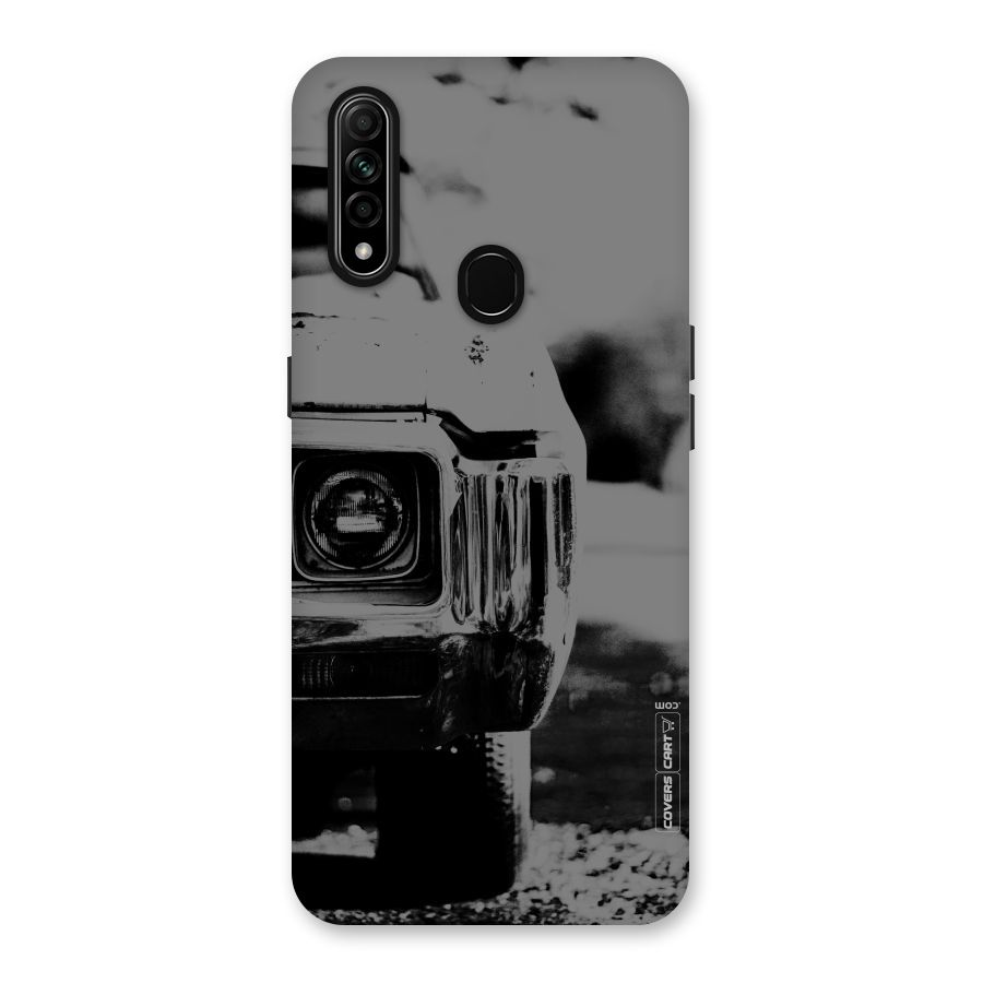 Vintage Car Black and White Back Case for Oppo A31