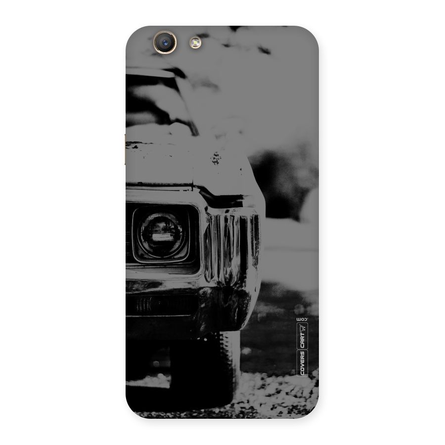Vintage Car Black and White Back Case for Oppo A59