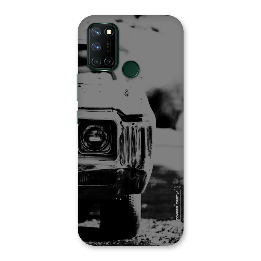 Vintage Car Black and White Back Case for Realme 7i