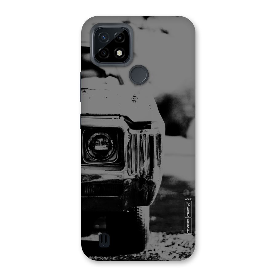 Vintage Car Black and White Back Case for Realme C21