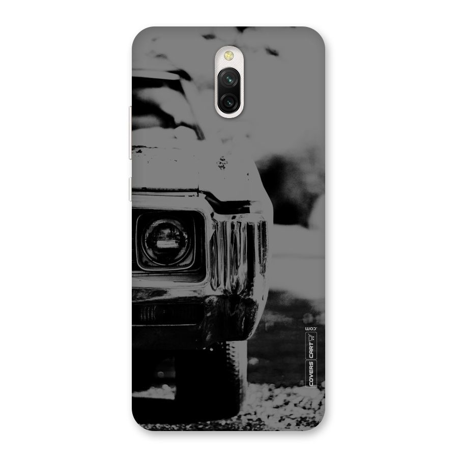Vintage Car Black and White Back Case for Redmi 8A Dual