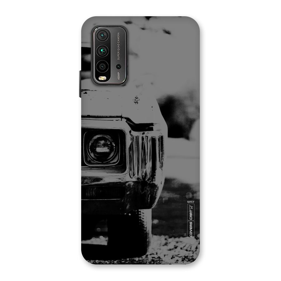 Vintage Car Black and White Back Case for Redmi 9 Power