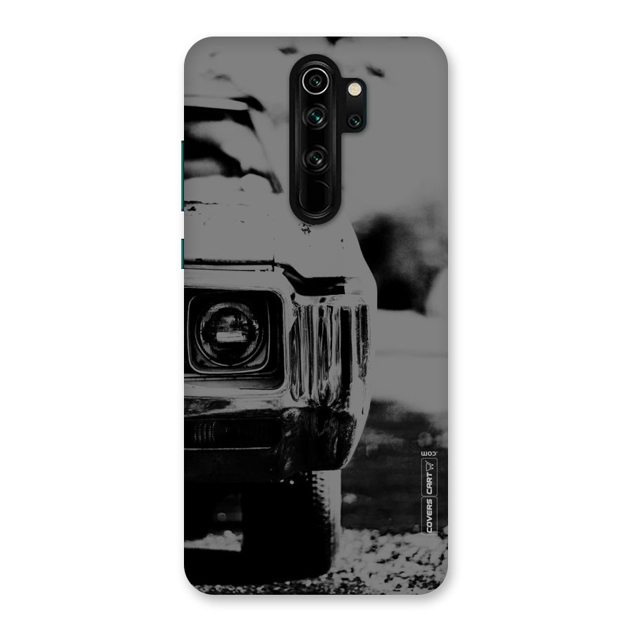Vintage Car Black and White Back Case for Redmi Note 8 Pro