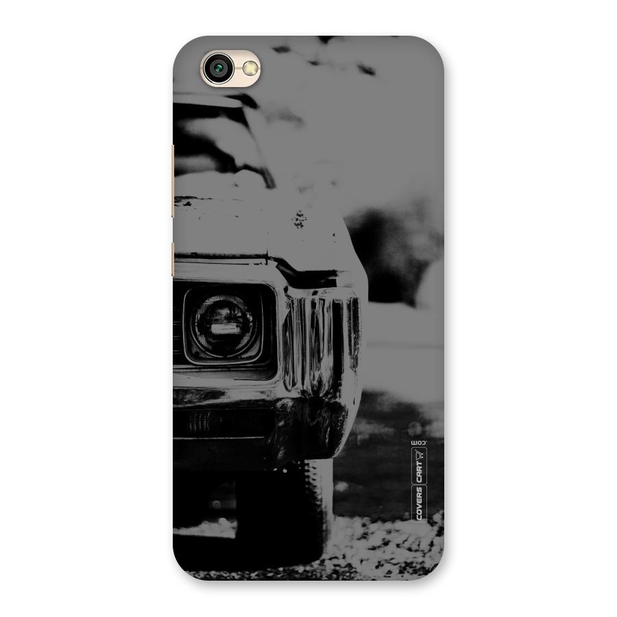Vintage Car Black and White Back Case for Redmi Y1 Lite