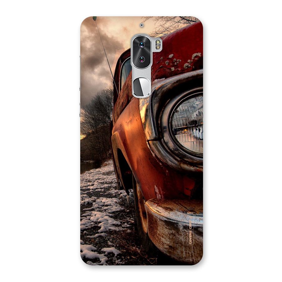 Vintage Car Headlight Back Case for Coolpad Cool 1