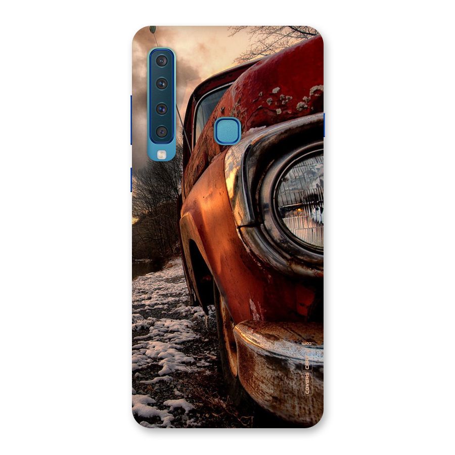 Vintage Car Headlight Back Case for Galaxy A9 (2018)
