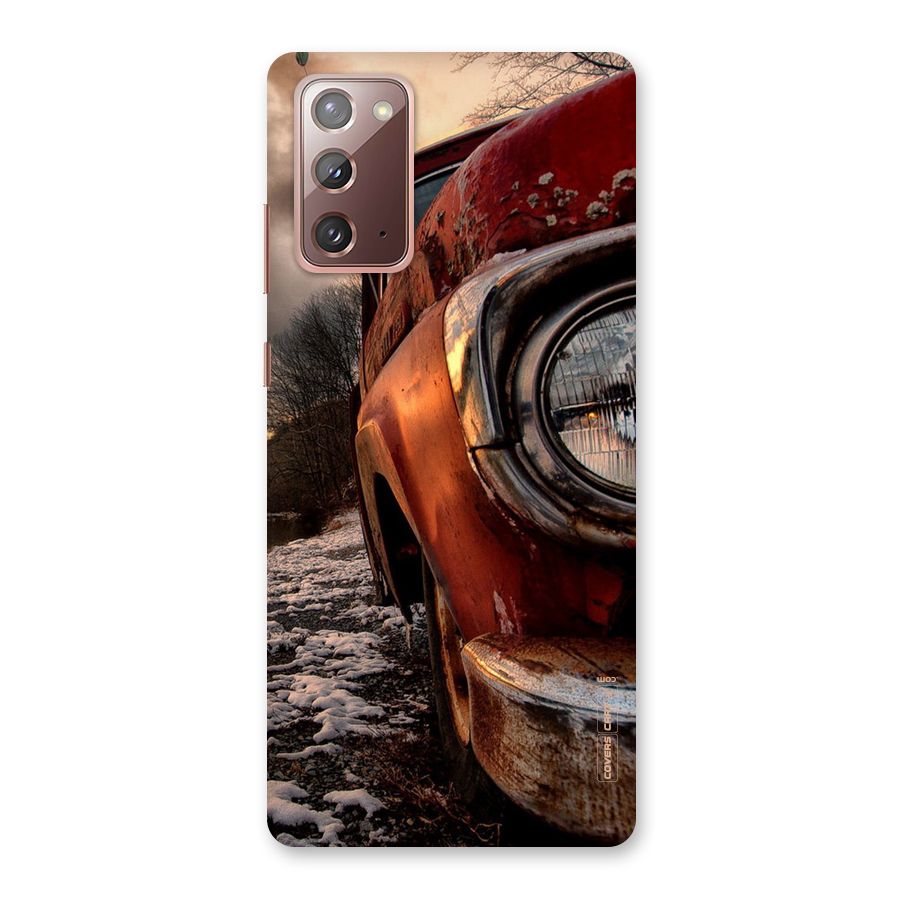 Vintage Car Headlight Back Case for Galaxy Note 20