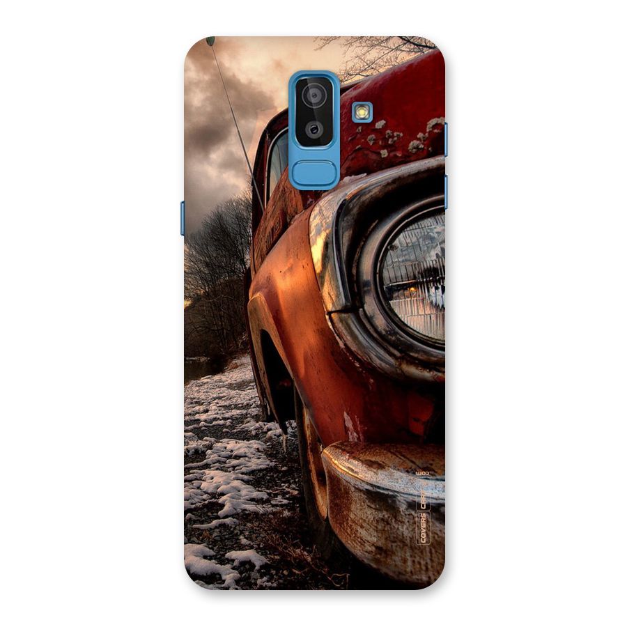 Vintage Car Headlight Back Case for Galaxy On8 (2018)