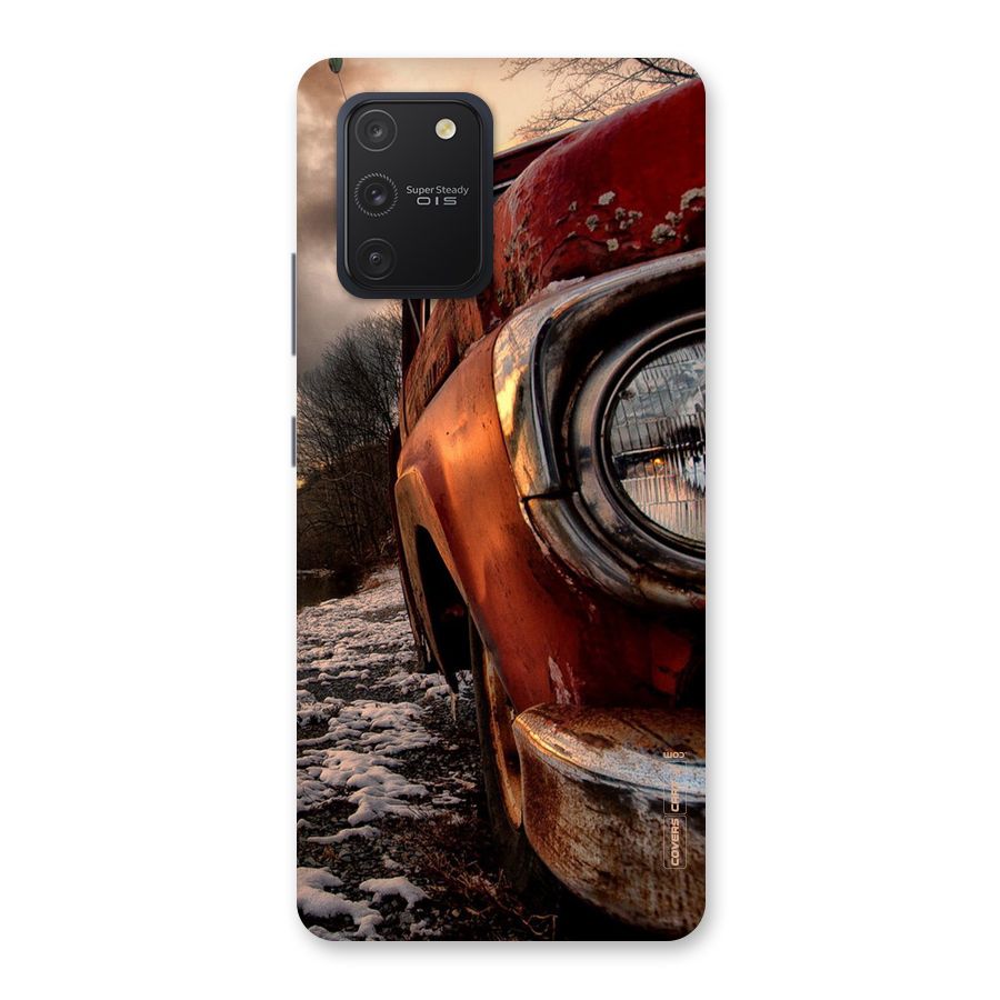 Vintage Car Headlight Back Case for Galaxy S10 Lite