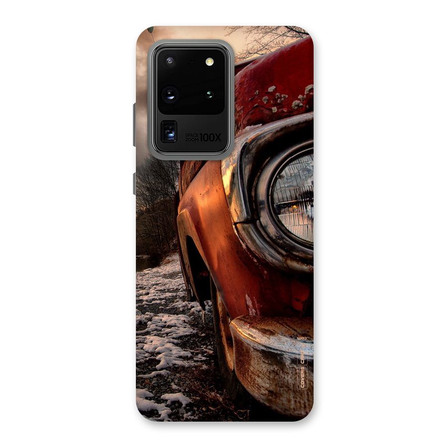 Vintage Car Headlight Back Case for Galaxy S20 Ultra