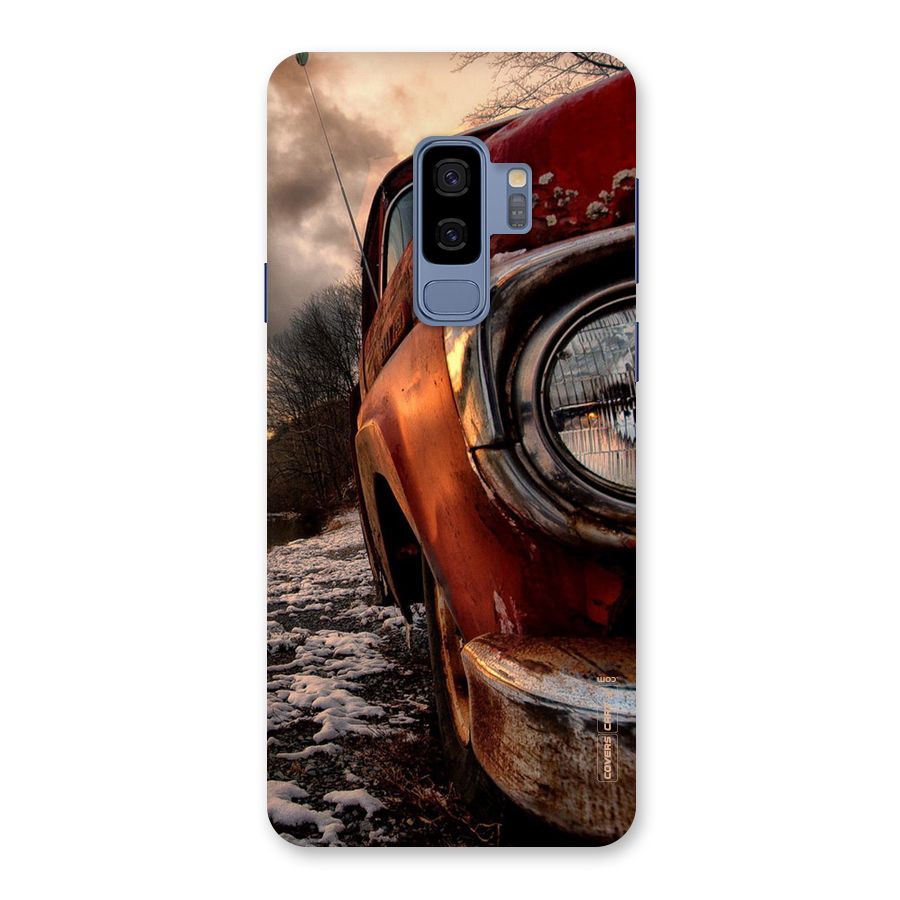 Vintage Car Headlight Back Case for Galaxy S9 Plus