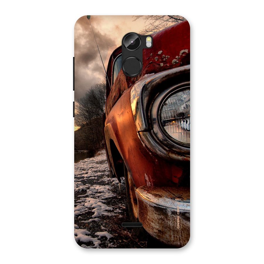 Vintage Car Headlight Back Case for Gionee X1