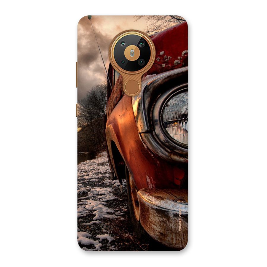 Vintage Car Headlight Back Case for Nokia 5.3