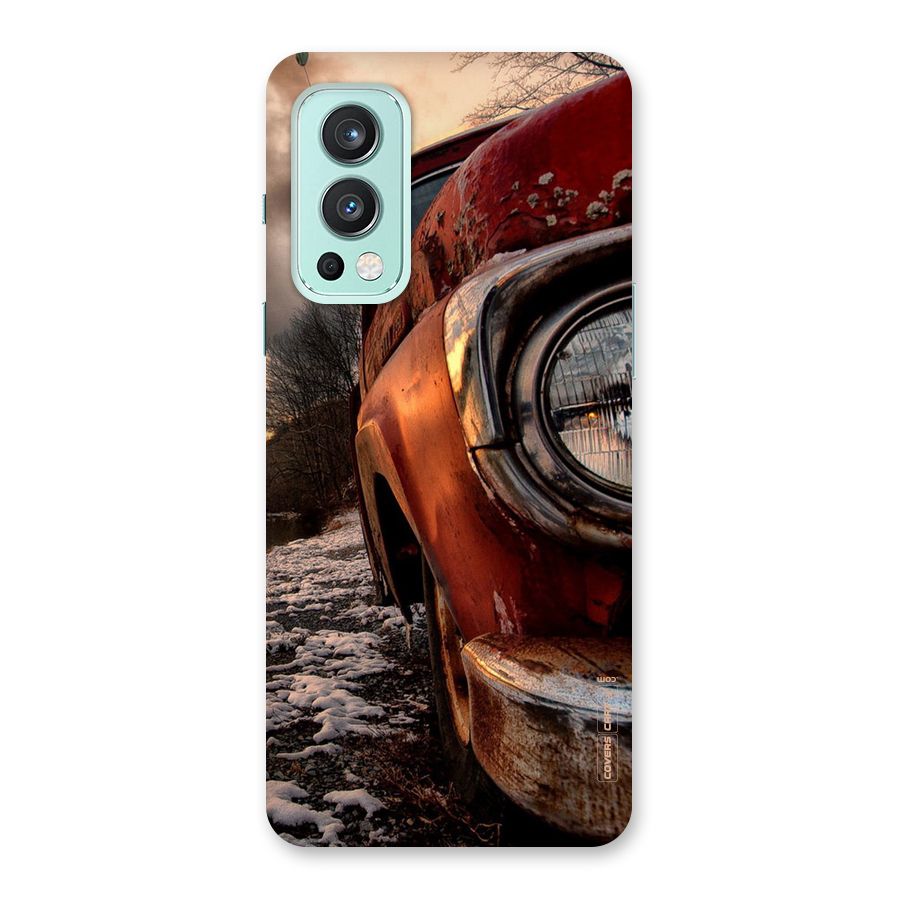 Vintage Car Headlight Back Case for OnePlus Nord 2 5G
