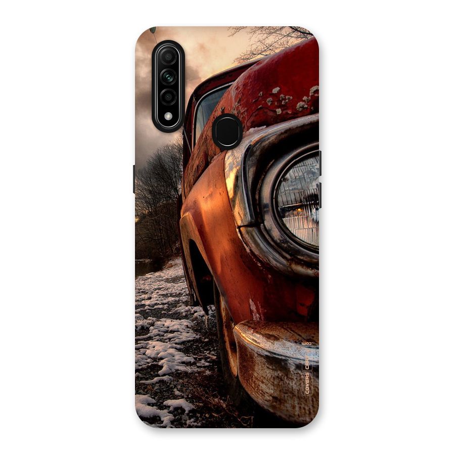 Vintage Car Headlight Back Case for Oppo A31