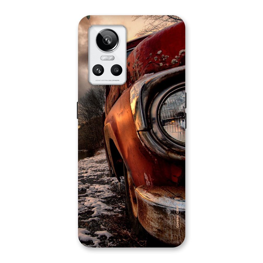 Vintage Car Headlight Back Case for Realme GT Neo 3