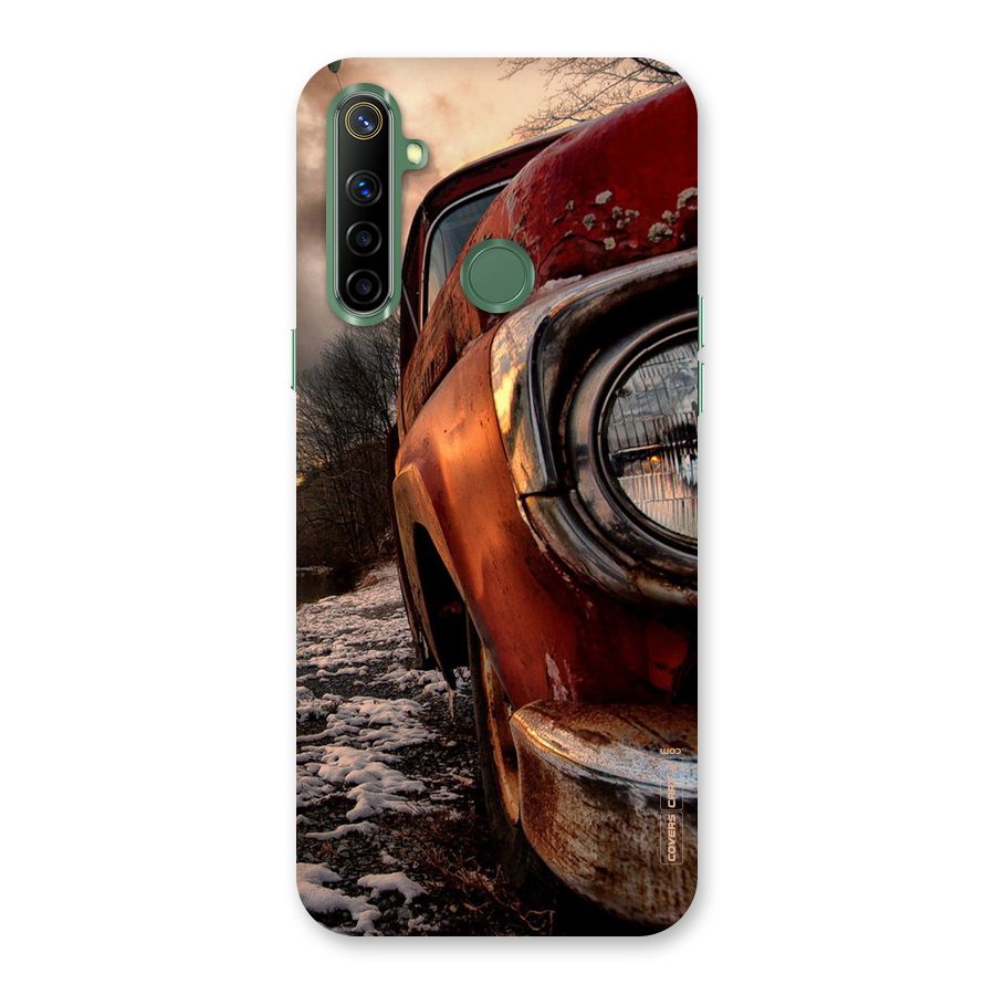 Vintage Car Headlight Back Case for Realme Narzo 10