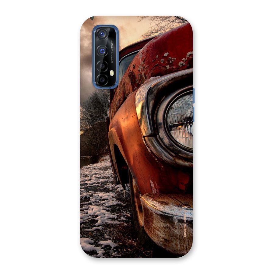 Vintage Car Headlight Back Case for Realme Narzo 20 Pro