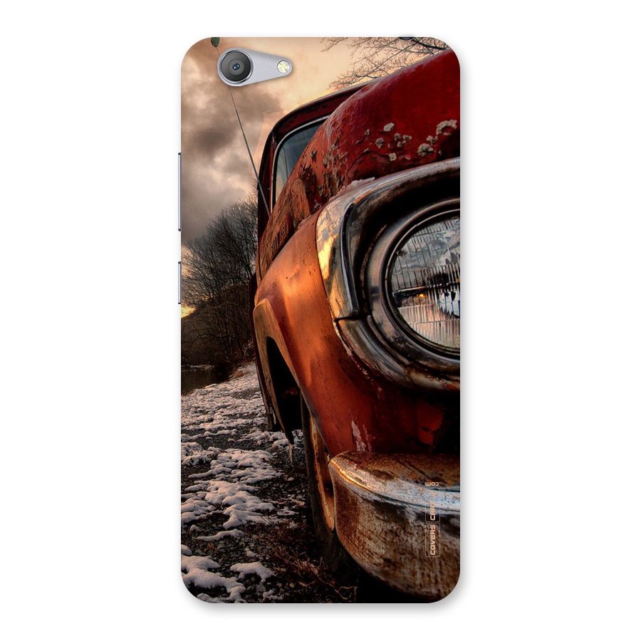 Vintage Car Headlight Back Case for Vivo Y53