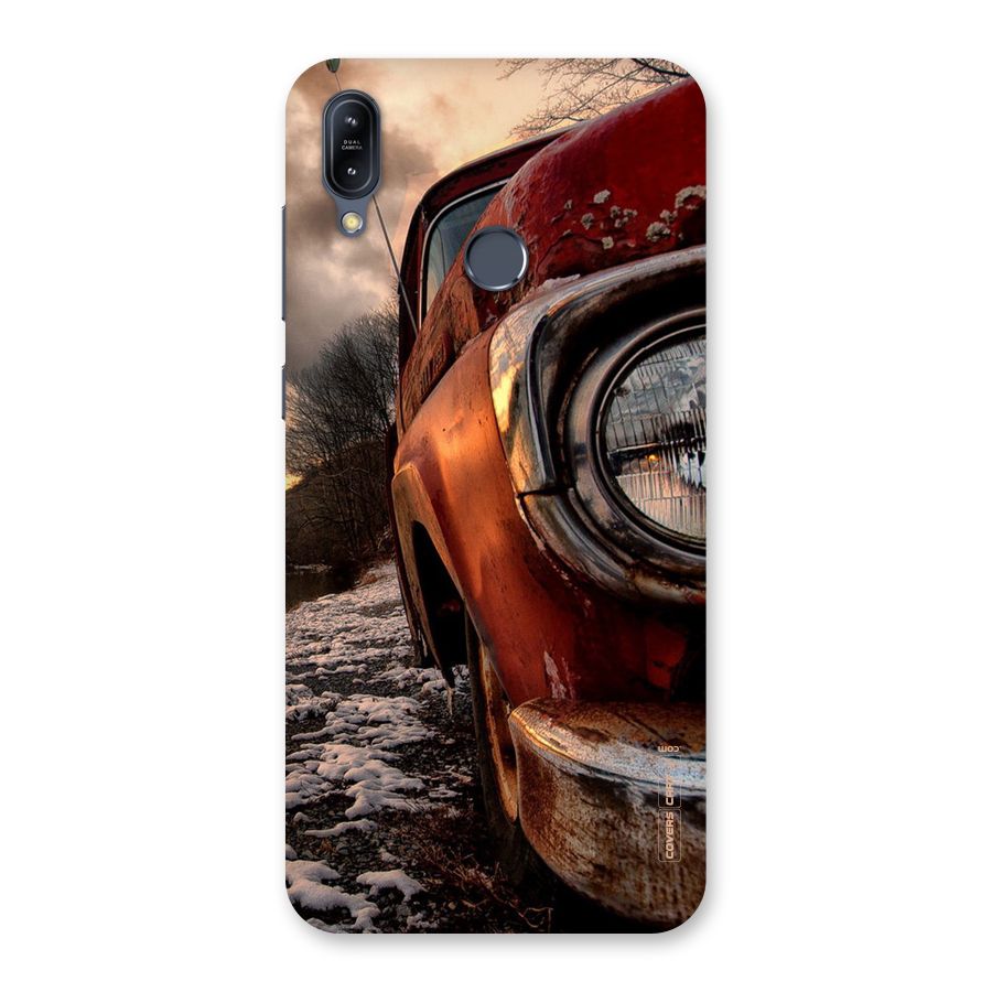 Vintage Car Headlight Back Case for Zenfone Max M2