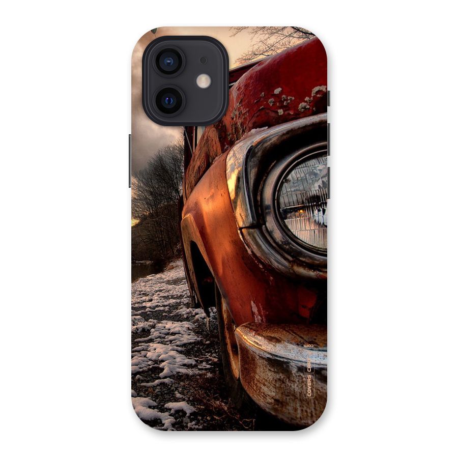 Vintage Car Headlight Back Case for iPhone 12