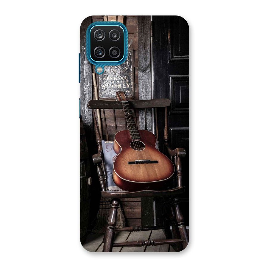 Vintage Chair Guitar Back Case for Galaxy F12