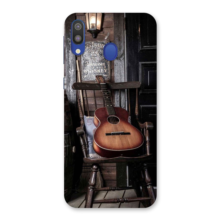 Vintage Chair Guitar Back Case for Galaxy M20