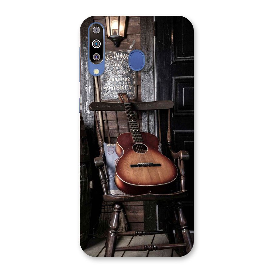 Vintage Chair Guitar Back Case for Galaxy M30