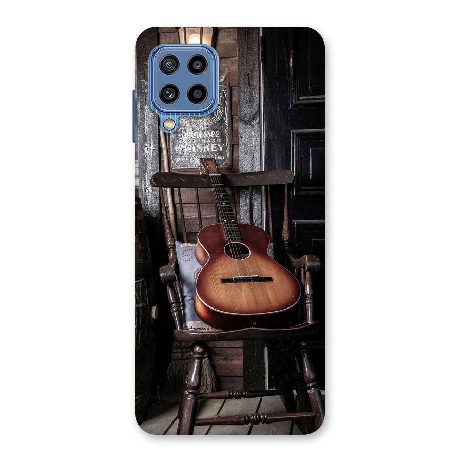 Vintage Chair Guitar Back Case for Galaxy M32
