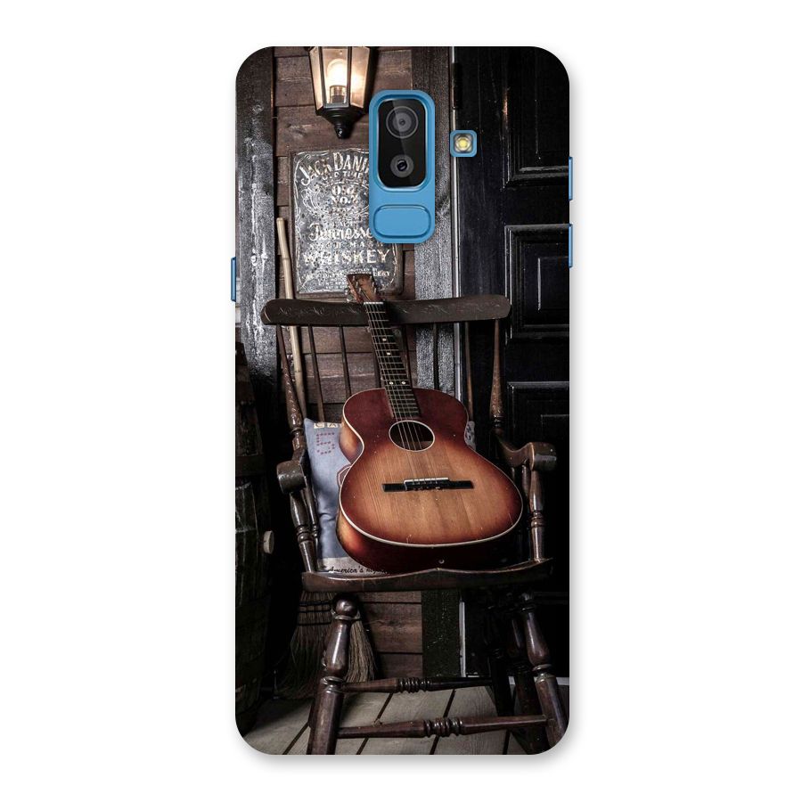 Vintage Chair Guitar Back Case for Galaxy On8 (2018)