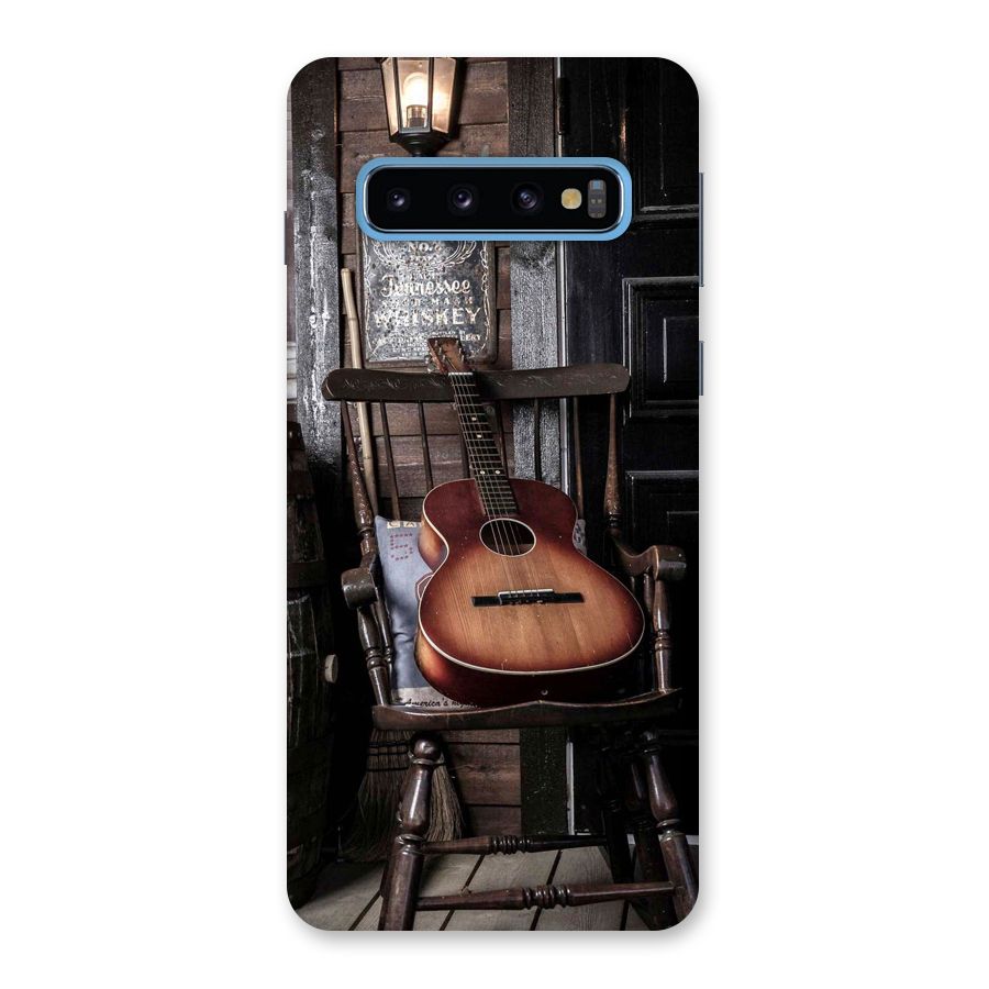 Vintage Chair Guitar Back Case for Galaxy S10