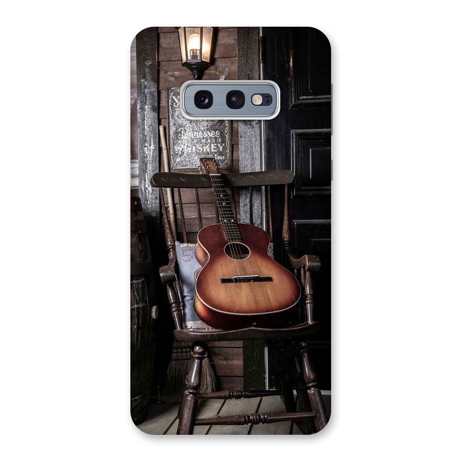 Vintage Chair Guitar Back Case for Galaxy S10e