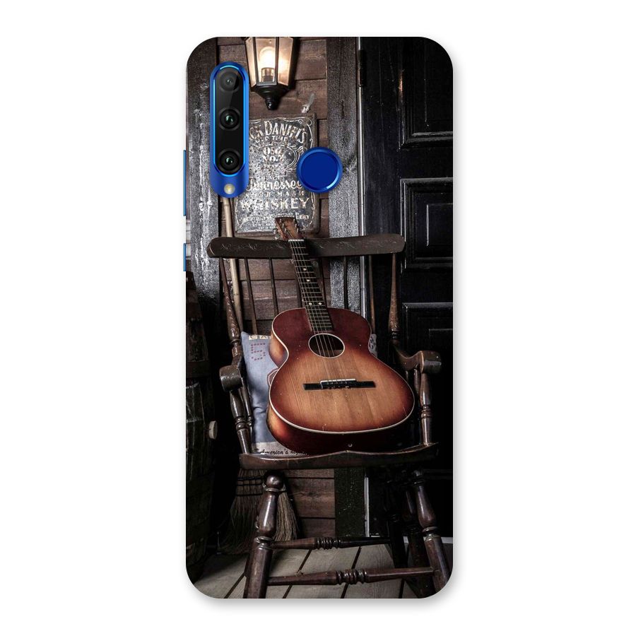 Vintage Chair Guitar Back Case for Honor 20i
