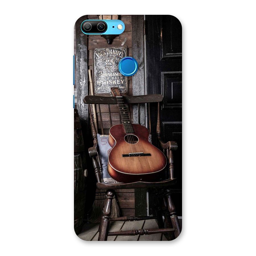 Vintage Chair Guitar Back Case for Honor 9 Lite