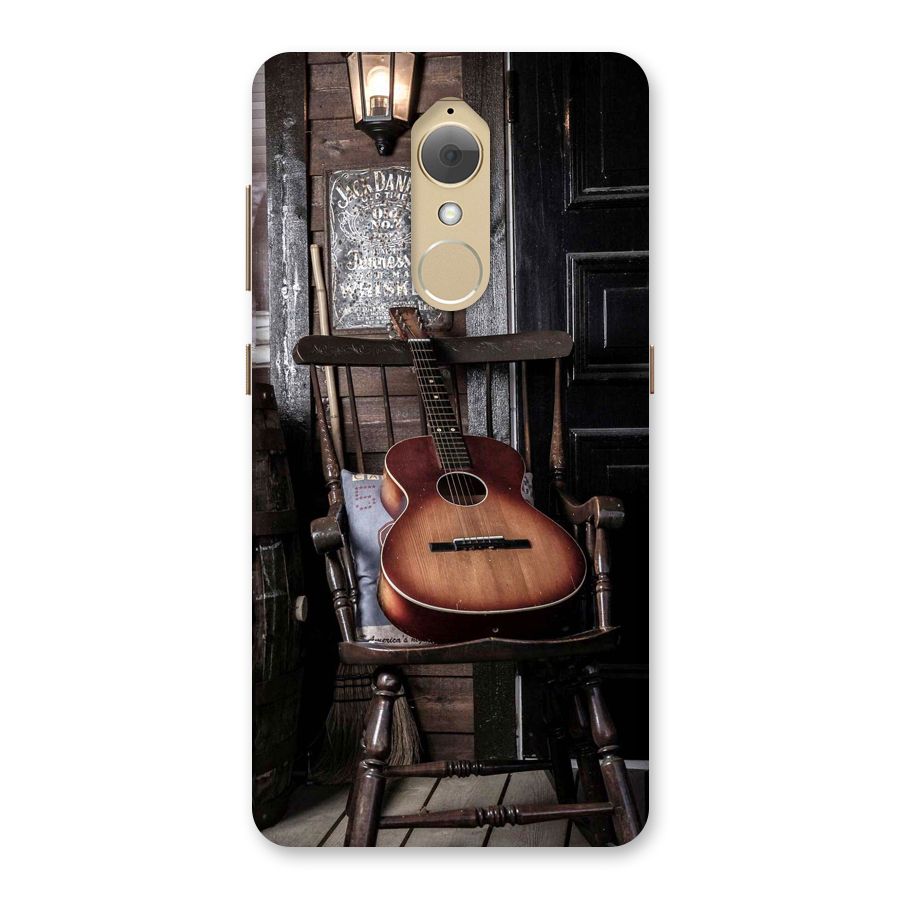 Vintage Chair Guitar Back Case for Lenovo K8