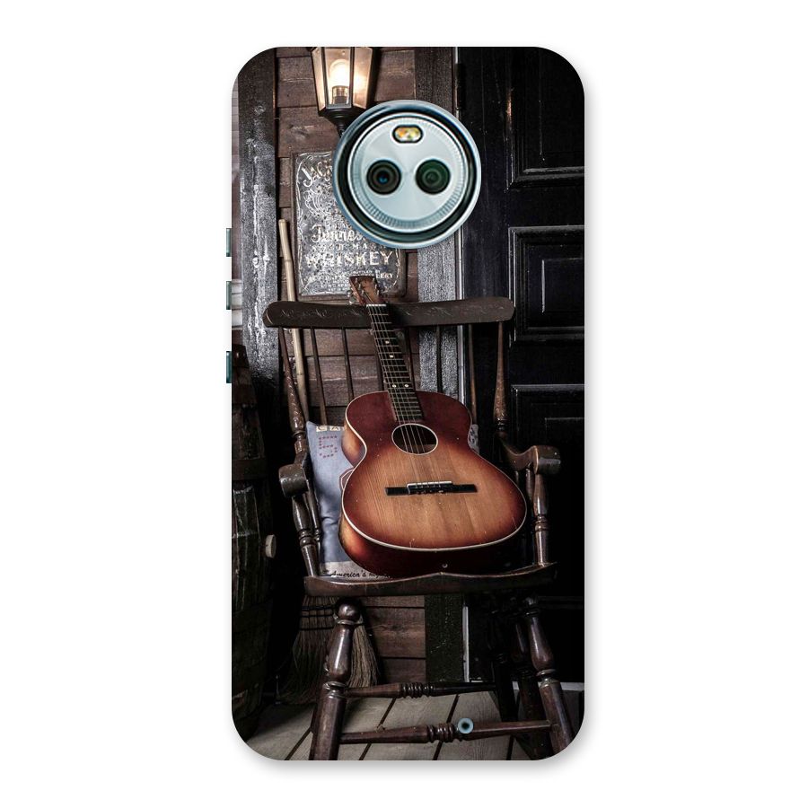 Vintage Chair Guitar Back Case for Moto X4