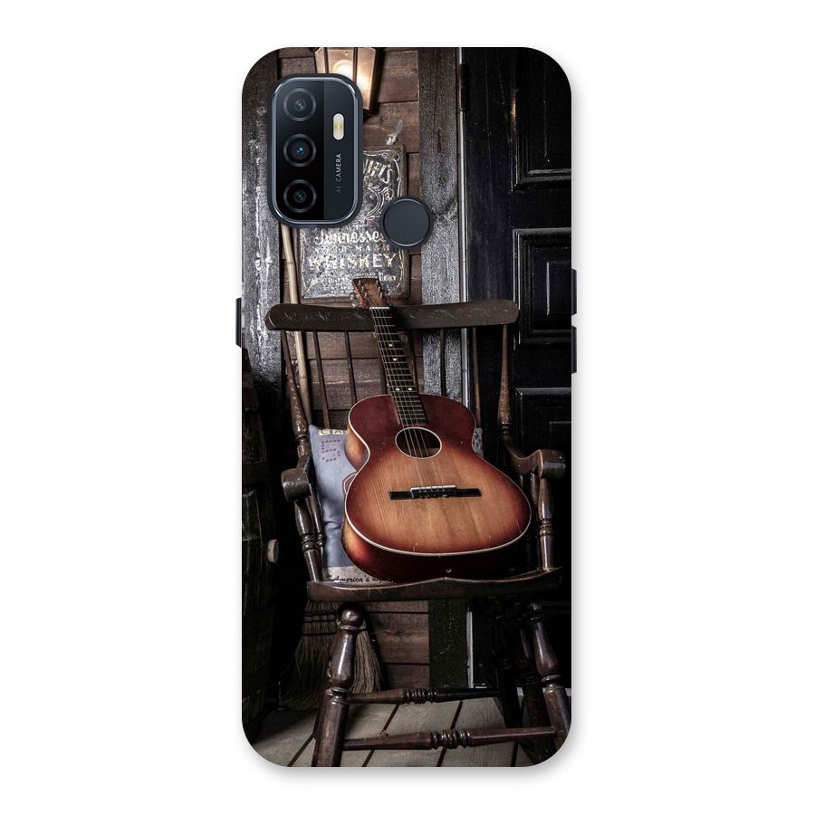Vintage Chair Guitar Back Case for Oppo A33 (2020)