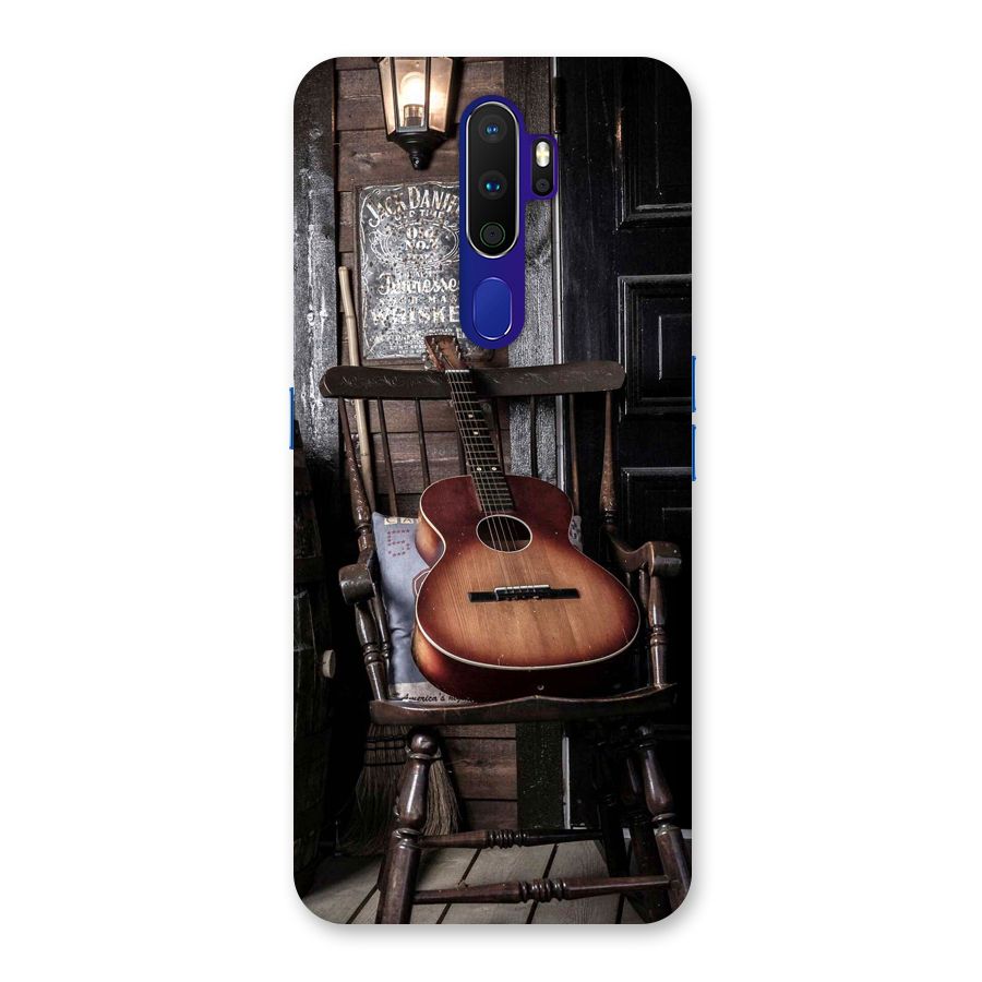 Vintage Chair Guitar Back Case for Oppo A9 (2020)