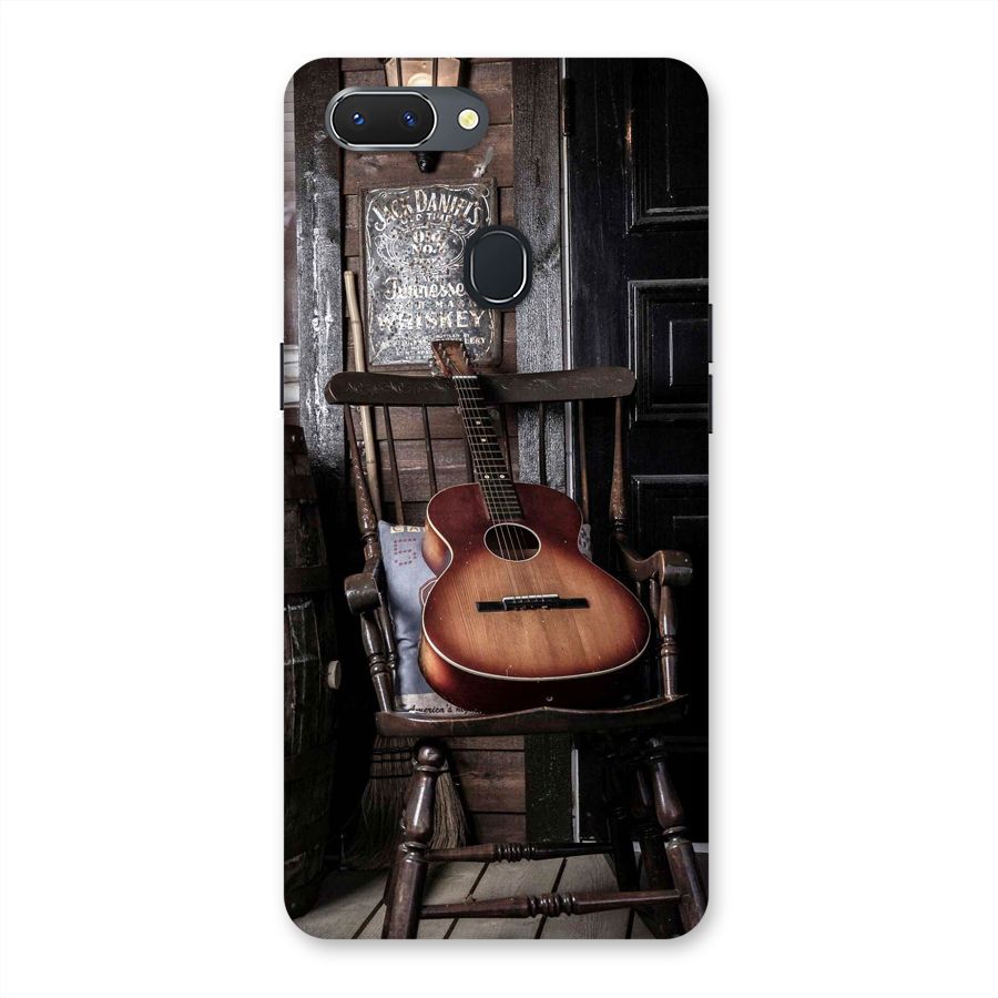 Vintage Chair Guitar Back Case for Oppo Realme 2