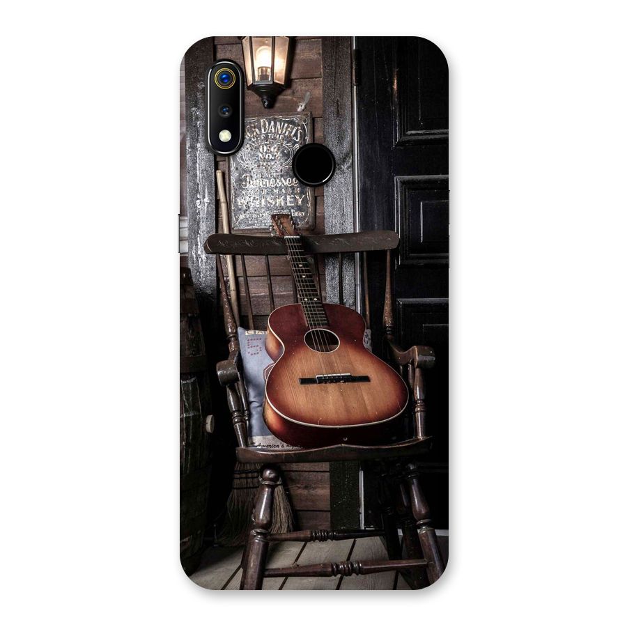 Vintage Chair Guitar Back Case for Realme 3