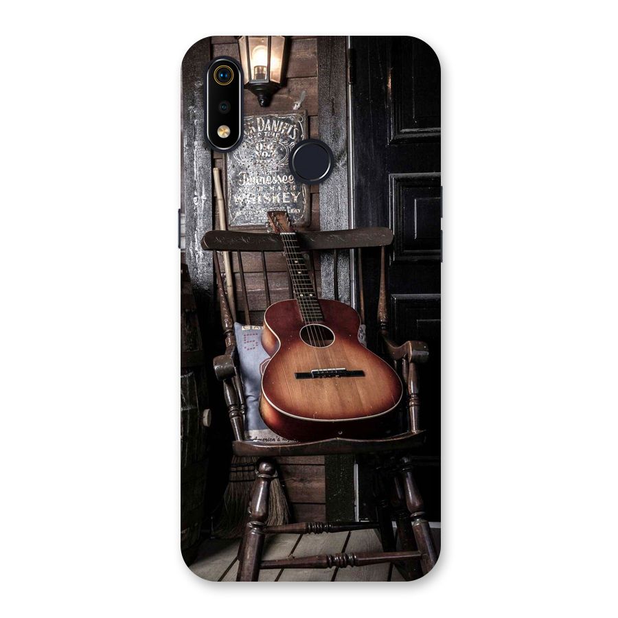 Vintage Chair Guitar Back Case for Realme 3i