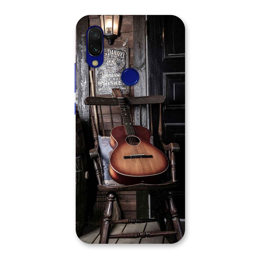 Vintage Chair Guitar Back Case for Redmi 7