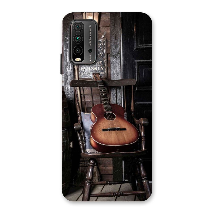 Vintage Chair Guitar Back Case for Redmi 9 Power