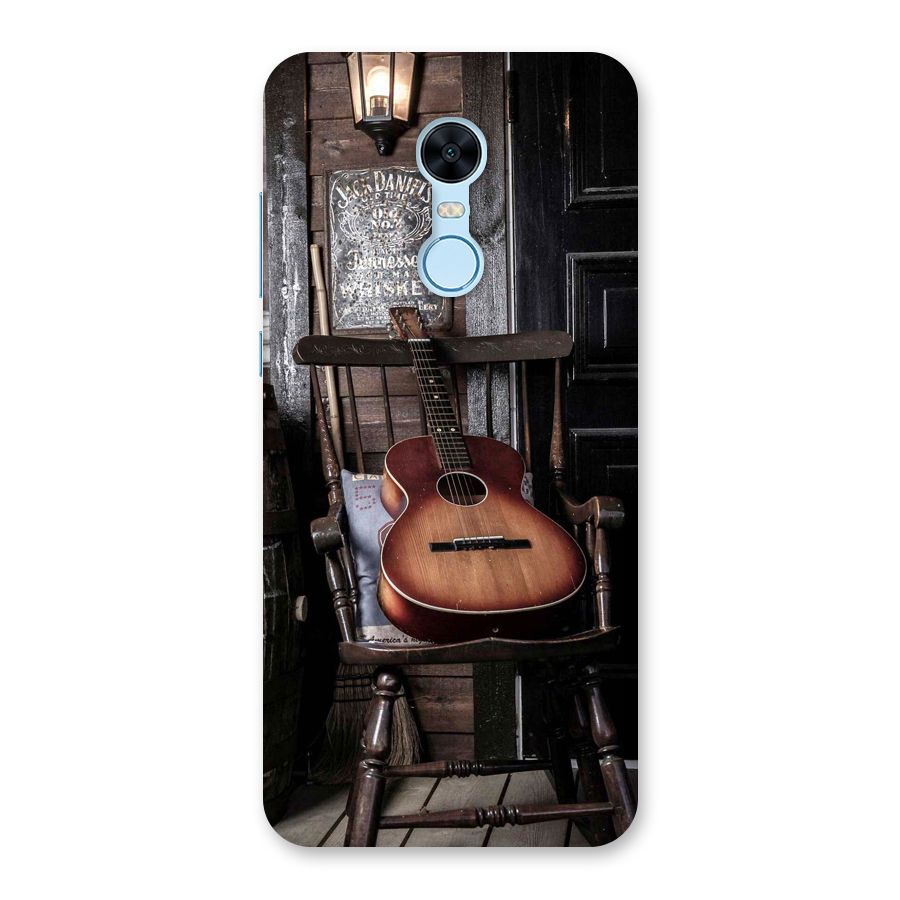 Vintage Chair Guitar Back Case for Redmi Note 5