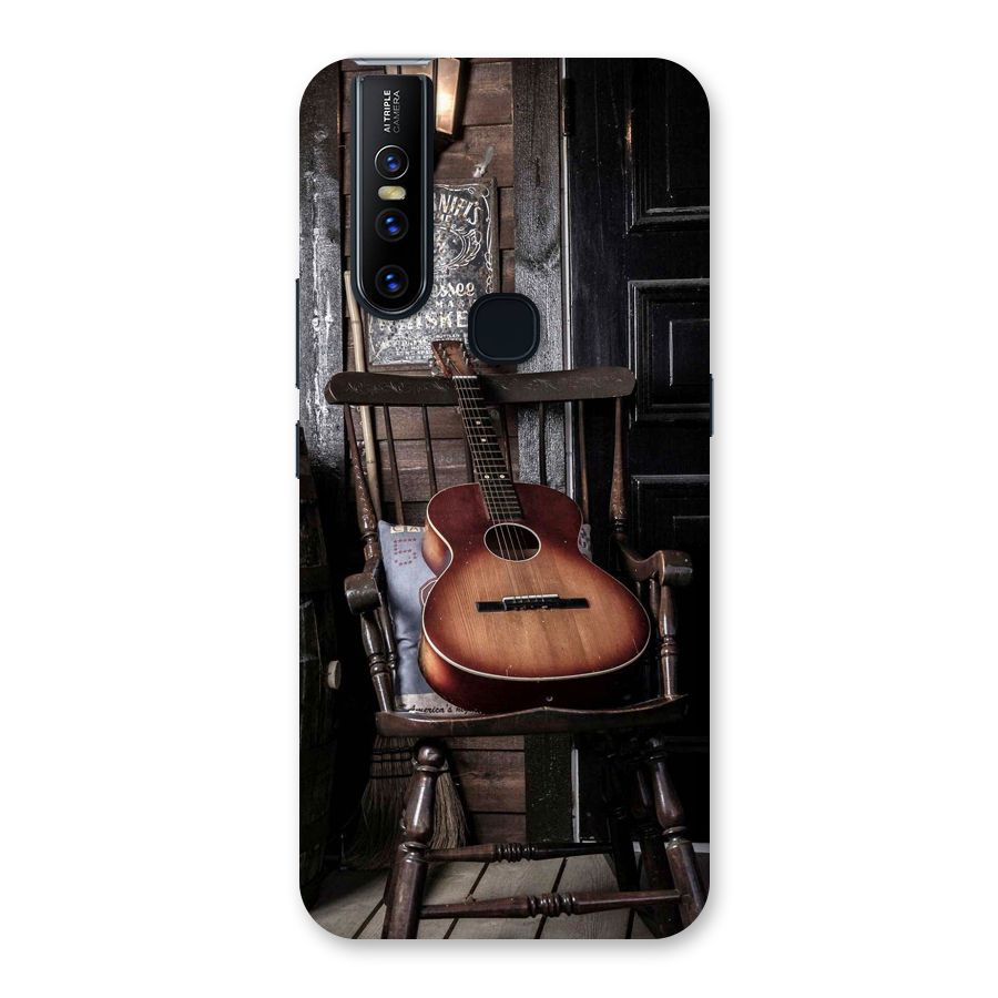 Vintage Chair Guitar Back Case for Vivo V15